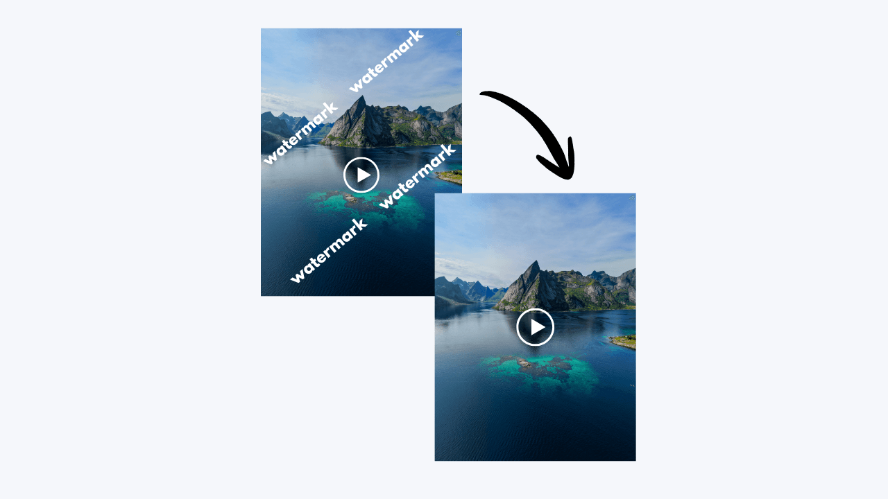 An exported clip with nothing added to it by erase.tools